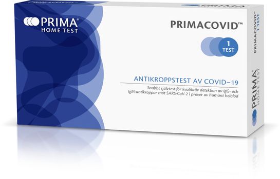 PRIMACOVID Antikroppstest av Covid-19 Antikroppstest Covid-19. 1 st