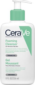 CeraVe Foaming Cleanser Skummande rengöring för normal/fet hud 236 ml