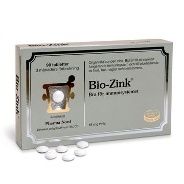 Pharma Nord Bio-Zink Tabletter, 90 st