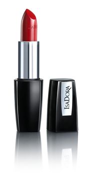 Isadora Perfect Moisture Lipstick 215 Classic Red, Läppstift