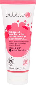 BubbleT Hibiscus & Acai Berry Tea Shower Gel Duschtvål Hibiscus 200ml