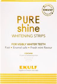 EKULF PURE shine Whitening strips, blekningsremsorna 14 st