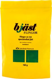 Bjäst Flingor Kosttillskott näringsjäst flingor 160g