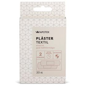 Kronans Apotek Plåster Textil Elastiskt Plåster, 20 st