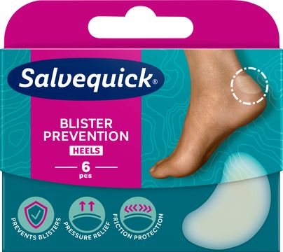 Salvequick Blister Prevention Heels 6 st