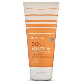 Kronans Apotek Sollotion SPF 30 Solskydd parfymfri 200 ml
