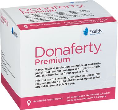 Donaferty Premium Dospulver 60 st
