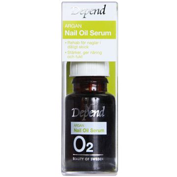 Depend O2 Argan Nail Oil Serum Nagelserum. 10 ml.