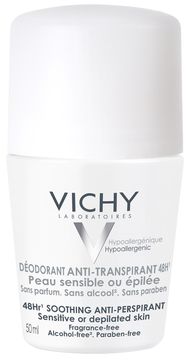 Vichy Soothing Anti-Perspirant Deodorant, 50 ml