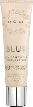 Lumene Blur 16h Longwear Foundation. 00 Ultra Light. 30 ml.