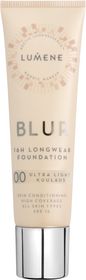 Lumene Blur 16h Longwear Foundation. 00 Ultra Light Högtäckande foundation 30 ml