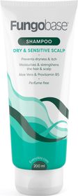 Fungobase Dry & Sensitive Scalp Shampoo Shampo, oparfymerad, 200 ml