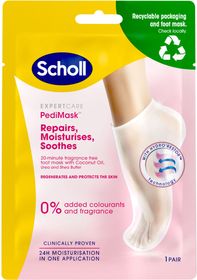 Scholl Mjukgörande fotmask parfymfri Mjukgörande fotmask 2 st