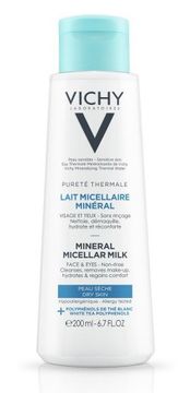Vichy Purete The Mic Dry Skin Ansiktsrengöring, 200 ml