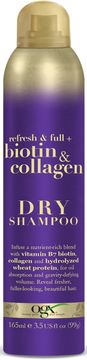 OGX Biotin & Collagen Dry Shampoo Refresh & full. Torrschampo. 165 ml.
