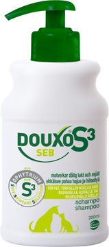 DOUXO S3 Seb Schampo Schampo för hund & katt med mjällig hud 200 ml