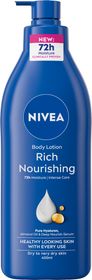 NIVEA Body Lotion Rich Nourishing Pump Kroppslotion 400 ml