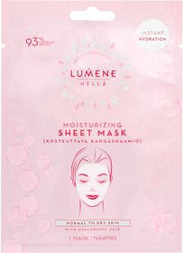 Lumene HELLÄ Moisturizing Sheet Mask Ansiktsmask 1 st