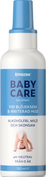 Effigerm Baby Care Gelspray vid blöjeksem, för babyhud 150ml