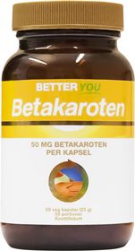 Better You Betakaroten 50 mg Kapslar 50 st