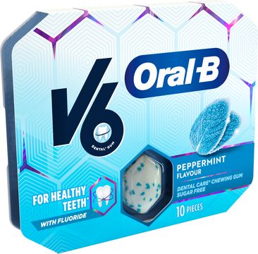 V6 Oral-B Peppermint 10 bitar