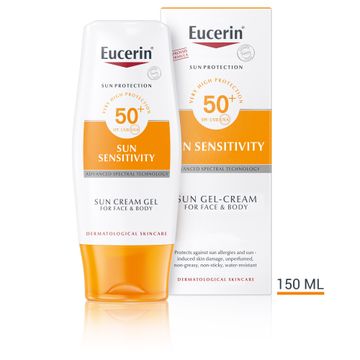Eucerin Sun Sensitivity SPF 50 Solskydd, 150 ml