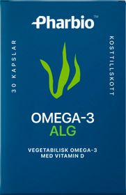 Pharbio Omega 3 Alg Kapslar 30 st