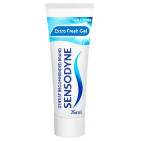 Sensodyne Extra Fresh Gel Tandkräm mot ilningar i tänderna 75 ml