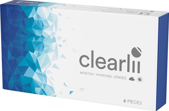 Clearlii Monthly Hydrogel -0.75 Månadslins, 6 st