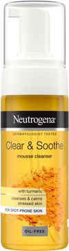 Neutrogena Clear & Soothe Mousse Cleanser Ansiktrengöring, 150 ml
