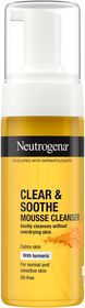 Neutrogena Clear & Soothe Mousse Cleanser Ansiktrengöring, 150 ml