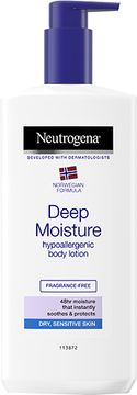 Neutrogena Norwegian Formula Deep Moisture Hypoallergenic Lotion Hudkräm, 400 ml