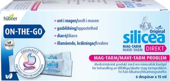 Silicea Mag-Tarm Direkt Kiselgel, 6 doser