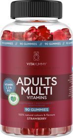 VitaYummy Adults Multivitamins Strawberry Gummies 90 st