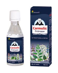 Carmolis Örtdroppar Örtdroppar vid förkylning 40 ml