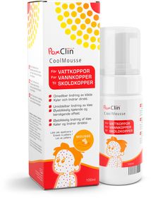 PoxClin Coolmousse Lindrar klåda vid vattkoppor 100 ml