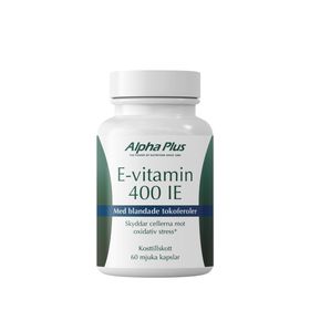 Alpha Plus E-vitamin 400 IE Kapslar, 60 st