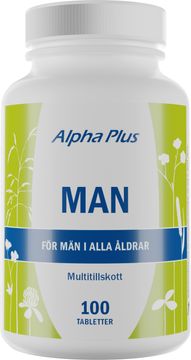 Alpha Plus Man Tabletter, 100 st