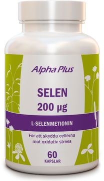 Alpha Plus Selen 200 mg Kapslar, 60 st