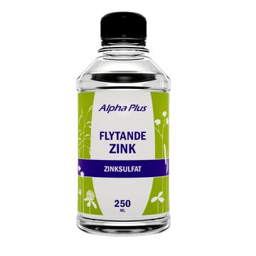 Alpha Plus Flytande Zink Flytande, 250 ml