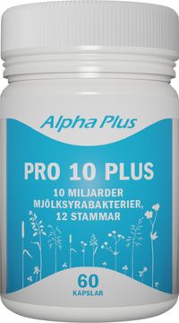 Alpha Plus Pro 10 Plus Kapslar, 60 st