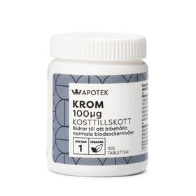 Kronans Apotek Krom 100 µg Tabletter 100 st