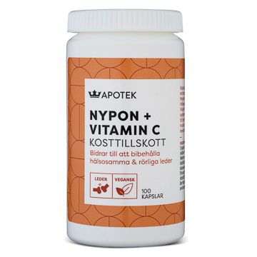 Kronans Apotek Nypon + C-vitamin 100 tabletter