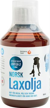 Norsk Laxolja Hund och Katt Laxolja, 300 ml