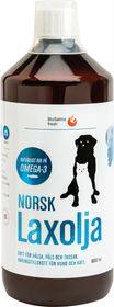 BioSalma Norsk Laxolja Hund och Katt Laxolja, 1000 ml