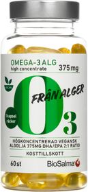 BioSalma Omega-3 av Alg 375 mg DHA/EPA Kapslar 60 st