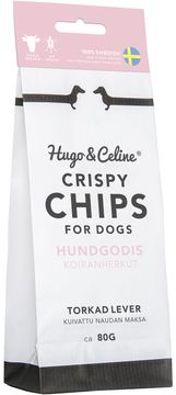 Hugo & Celine Hundsnacks Crispy Chips Hundsnacks, 80 g