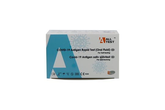 Alltest Covid-19 Antigen Saliv Självtest Antigen saliv självtest, 5-pack