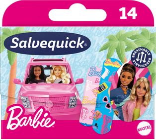 Salvequick Barbie Barnplåster Barnplåster 14 st