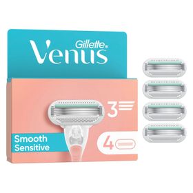Gillette Venus Smooth Sensitiv Rakblad 4 st